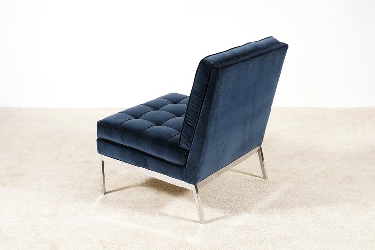 Florence Knoll, Lounge Chair Model 65 for Knoll, circa 1960 In Excellent Condition For Sale In Paris, FR