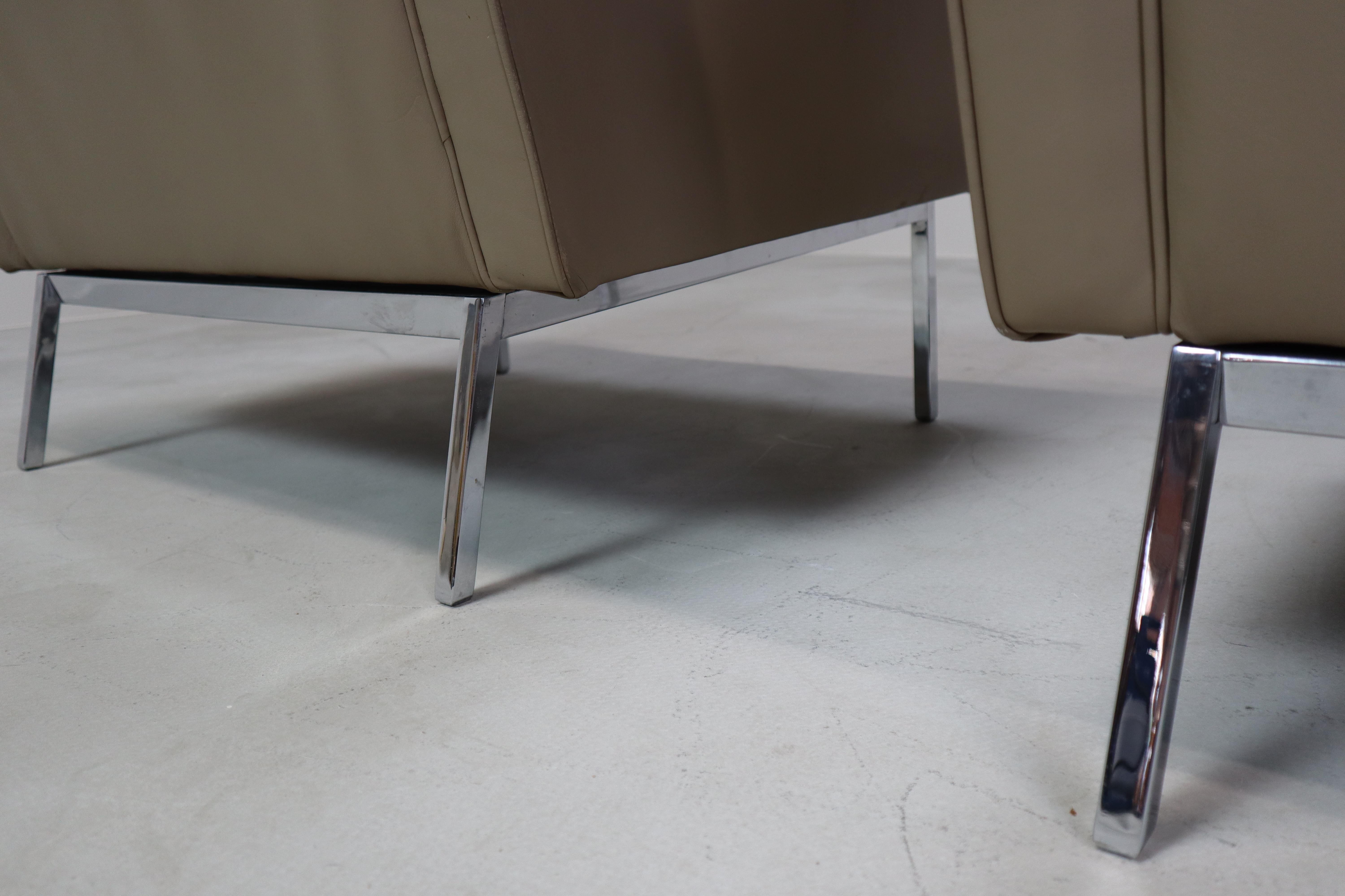 Fauteuils de salon Florence Knoll modèle 65a pour Knoll International en vente 4