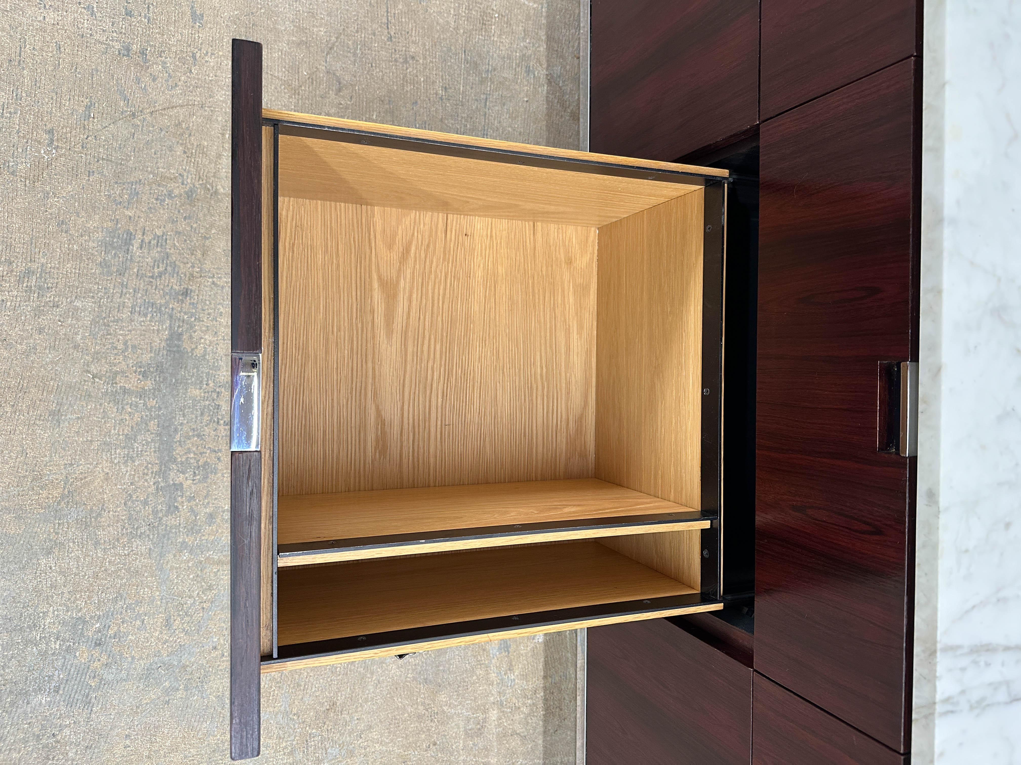 Florence Knoll Credenza in marmo e palissandro in vendita 2