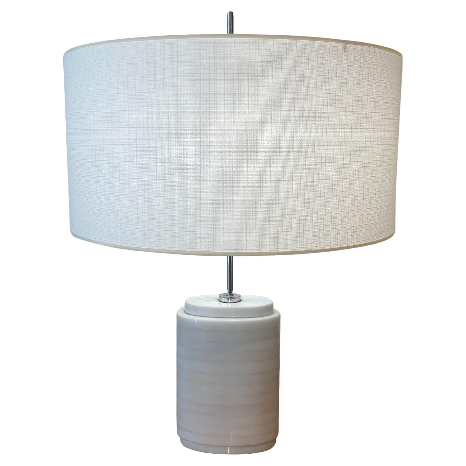 Florence Knoll marble lamp For Sale