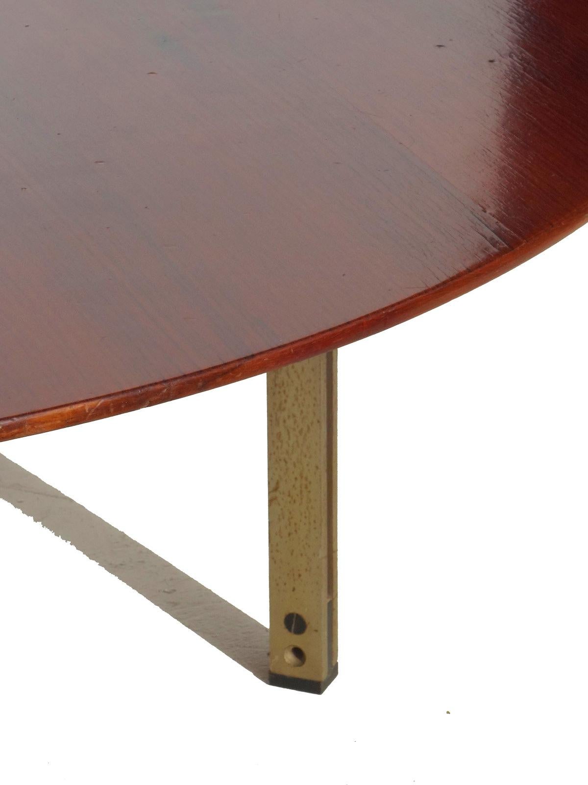 Mid-Century Modern Table basse en bois au design mi-siècle Florence Knoll en vente