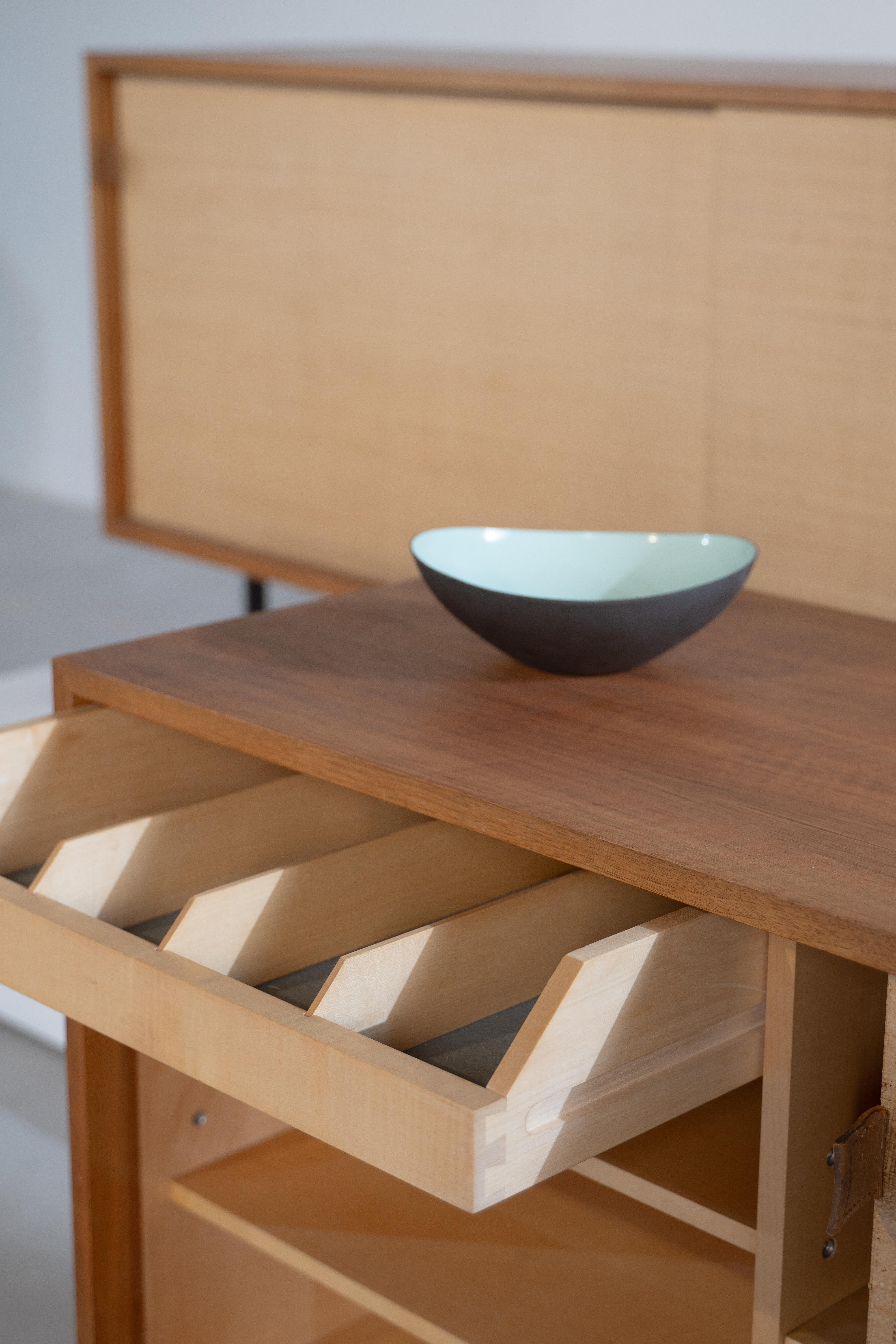 Jonc de mer Florence Knoll Modèle 116 Seaagras Knoll International 50s Mid Century en vente