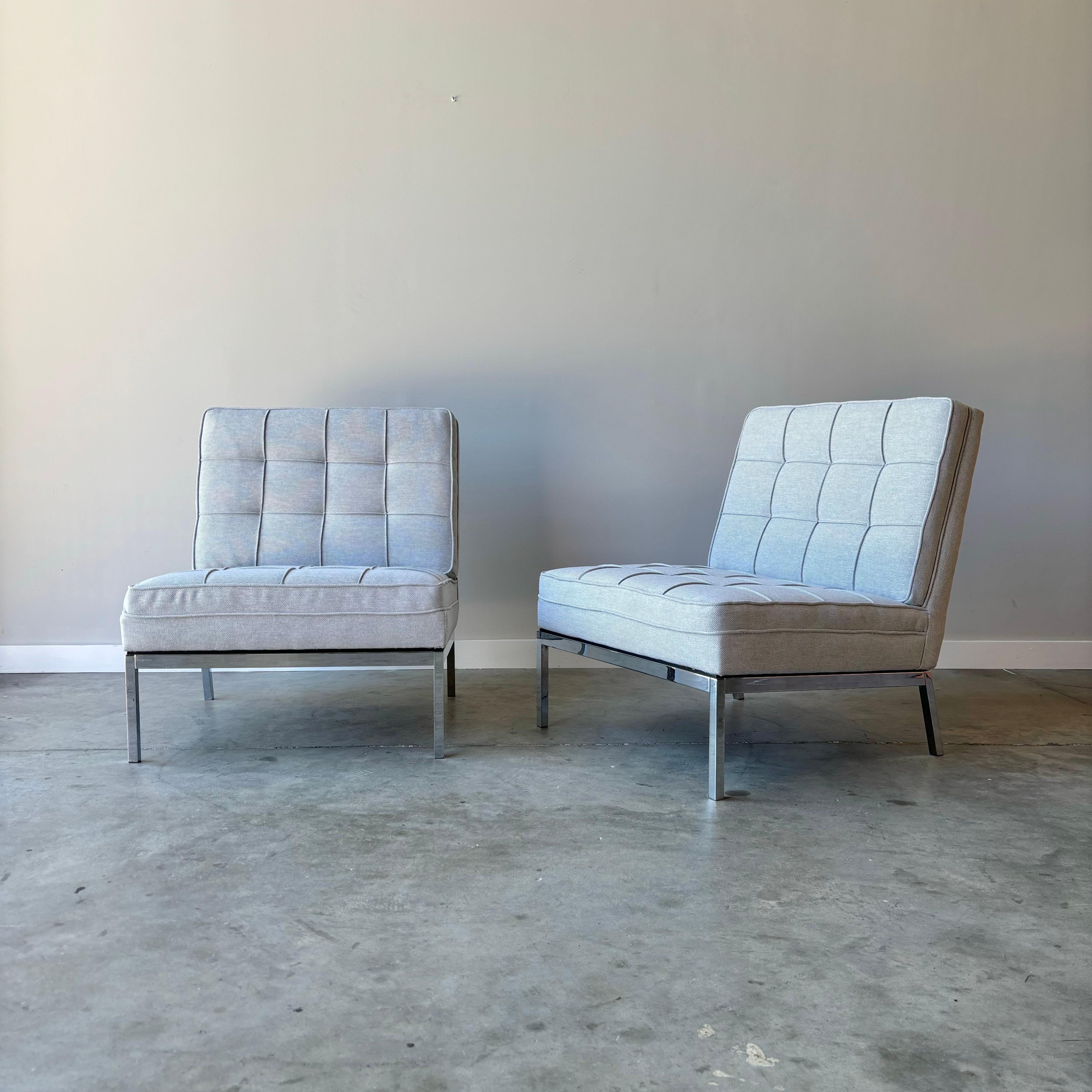 Sillas Slipper Florence Knoll Model 65, Años 70, Knoll en venta 1