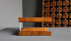 Florence Knoll Molded Plywood Architectural Letter Tray, circa 1960