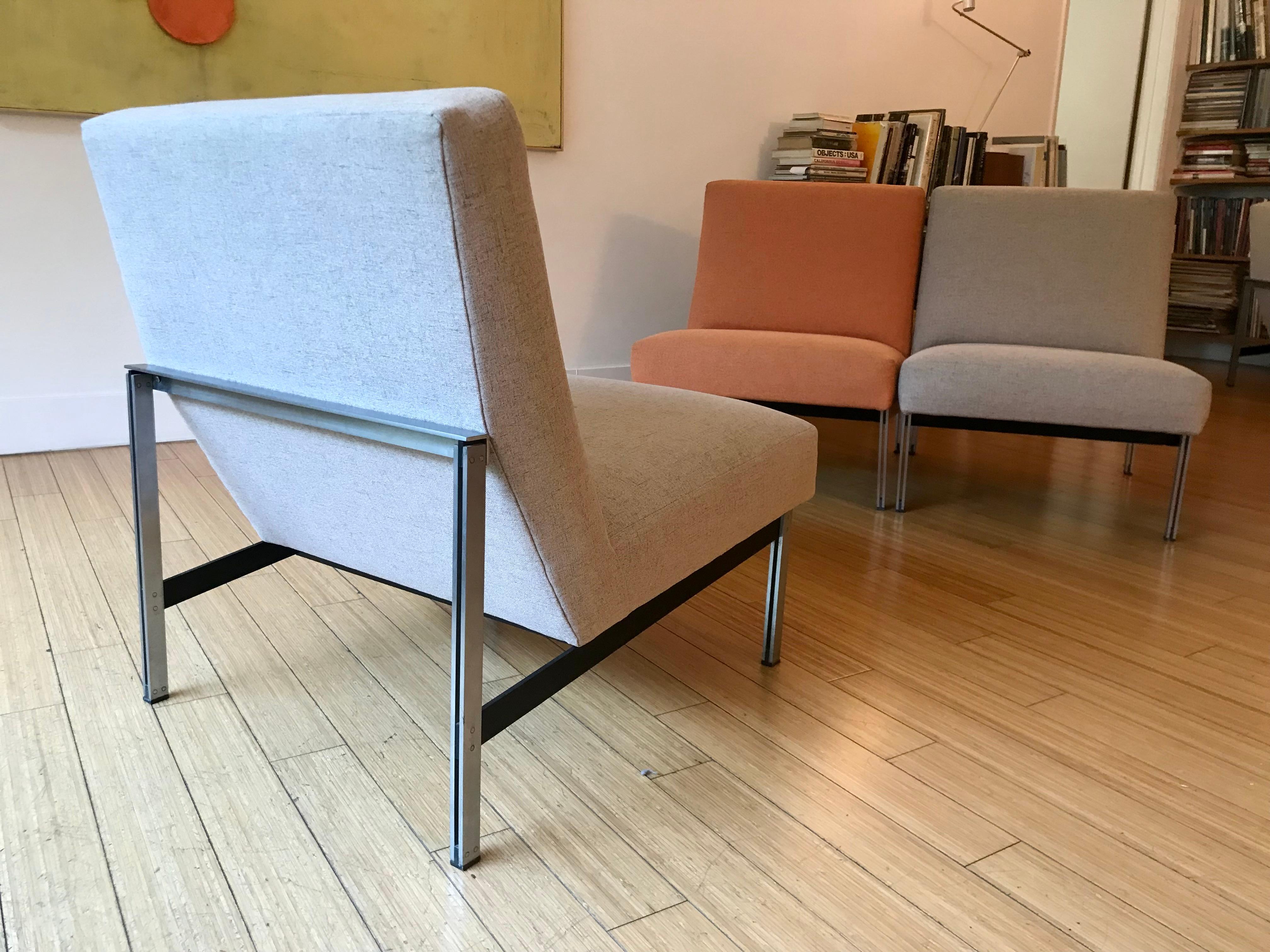 Mid-Century Modern Florence Knoll Parallel Bar Modular Seating System