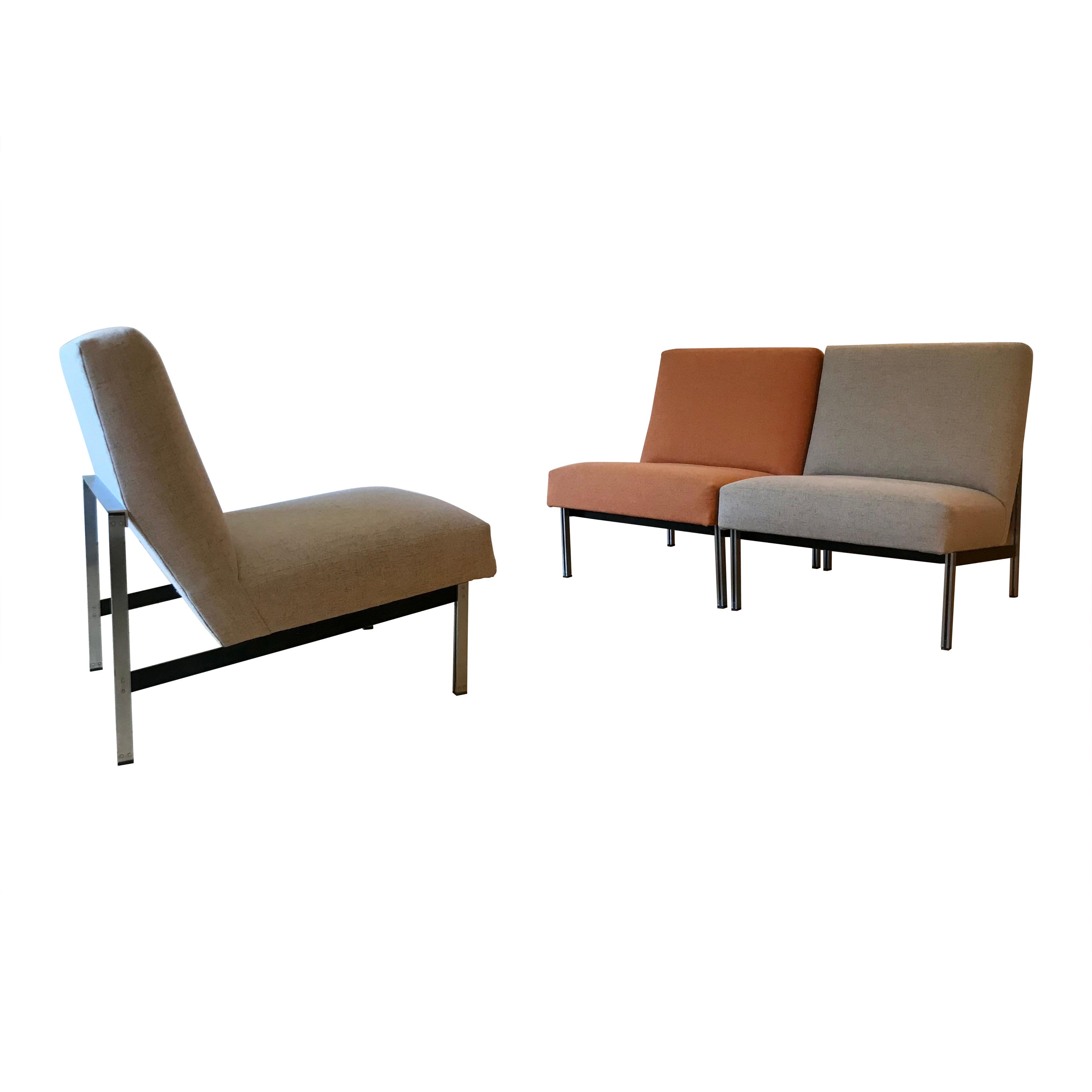 Florence Knoll Parallel Bar Modular Seating System