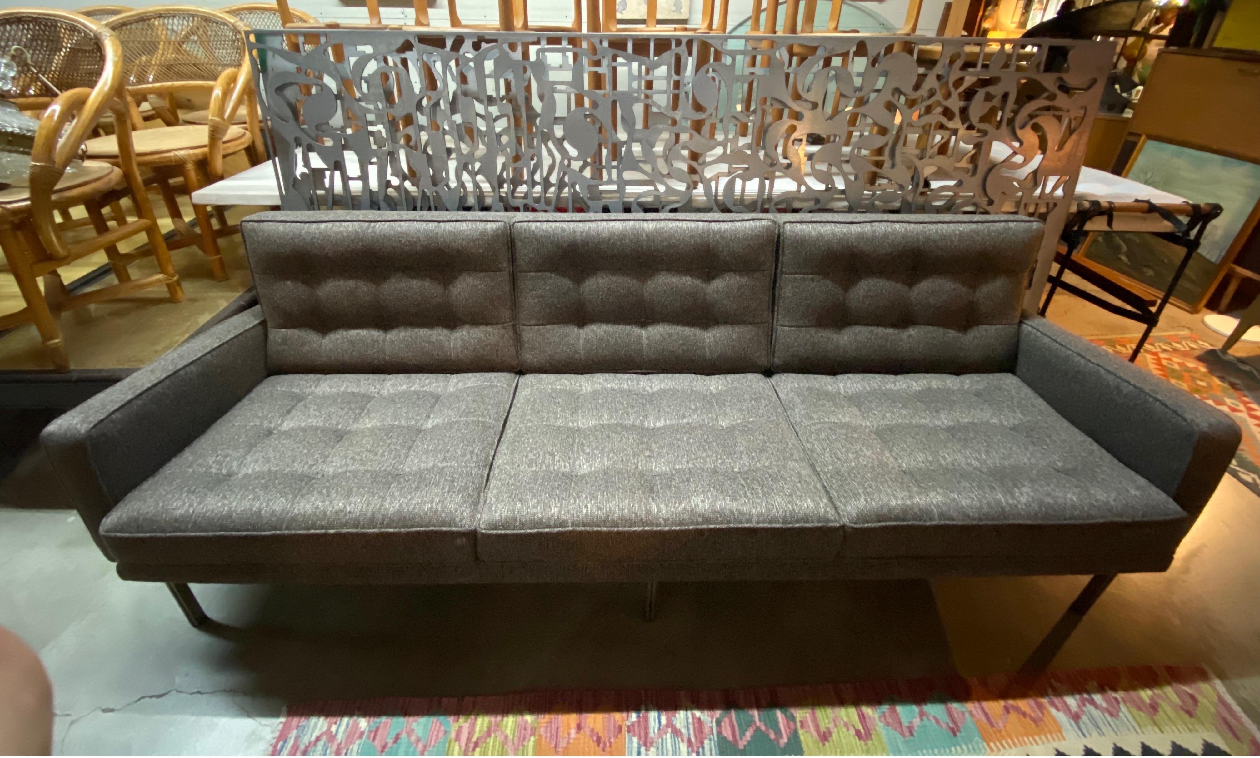 American Florence Knoll 'Parallel Bar' Sofa