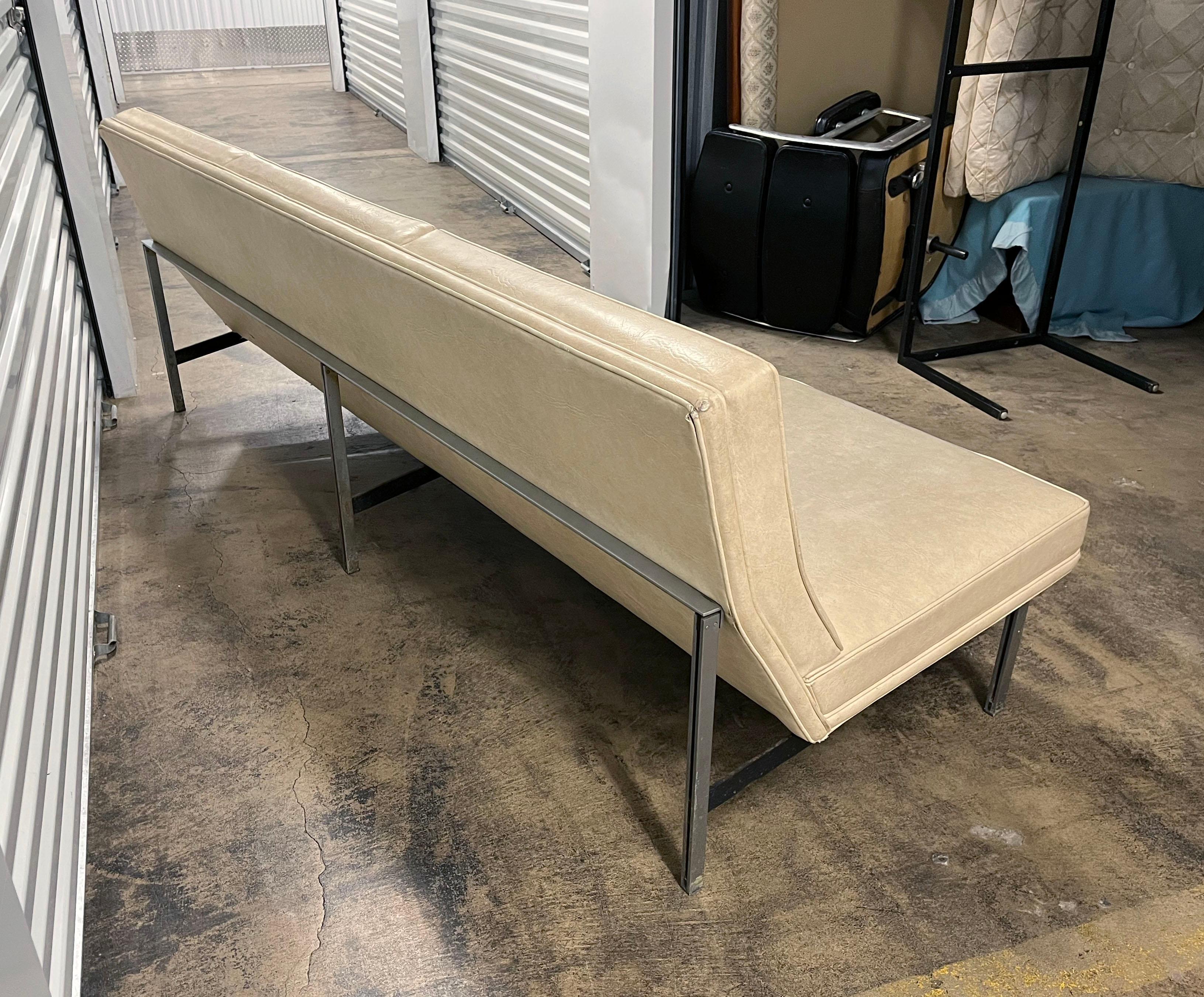 20ième siècle Canapé de bar parallèle Florence Knoll en vente