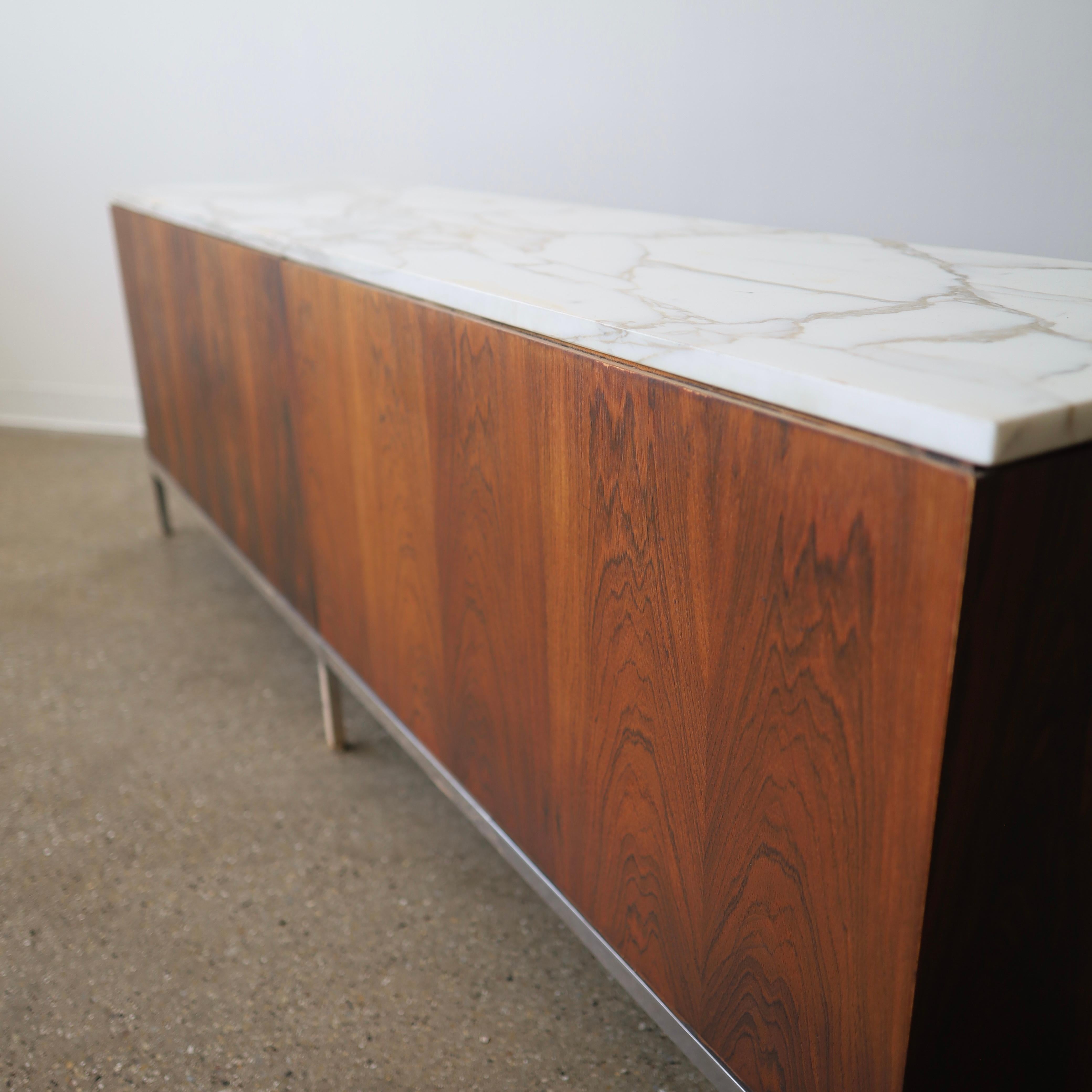 Credenza in palissandro Florence Knoll in vendita 5