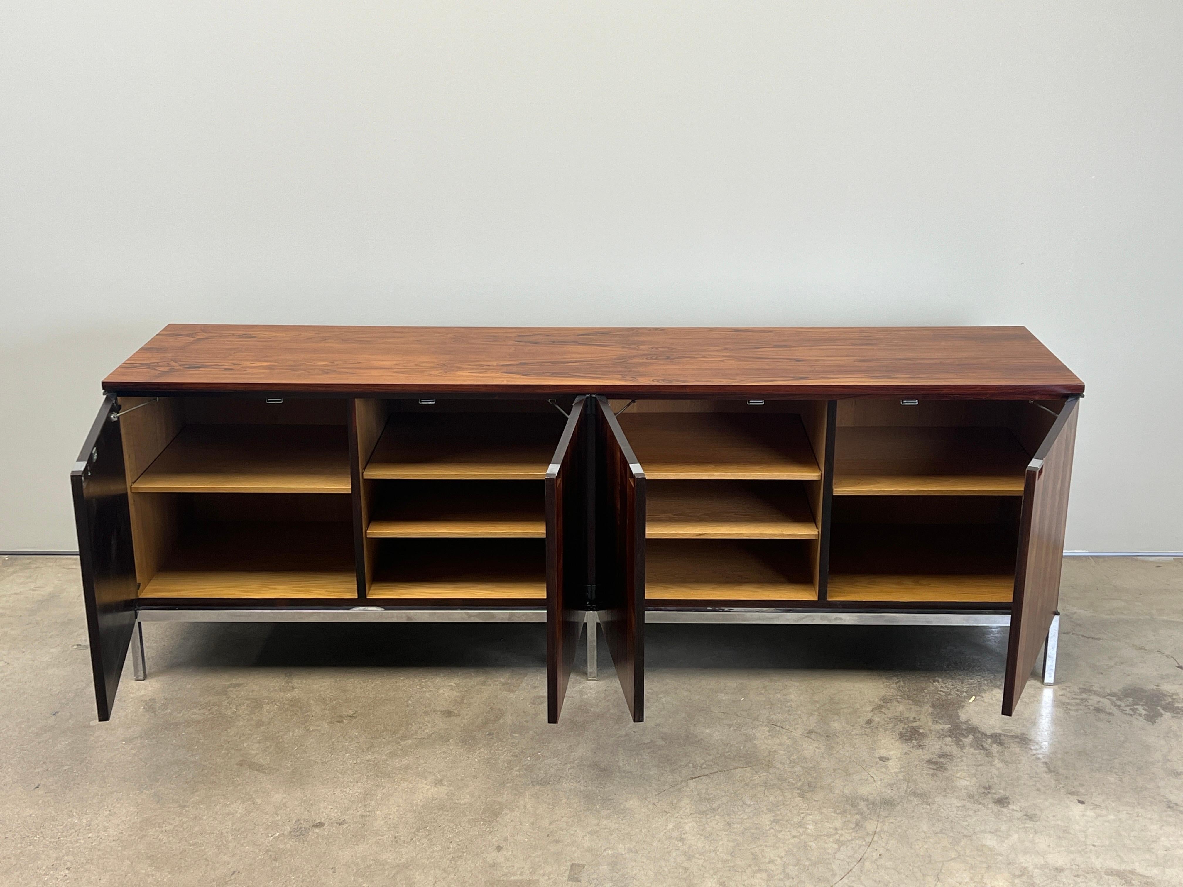 Credenza in palissandro Florence Knoll In condizioni buone in vendita a Dallas, TX