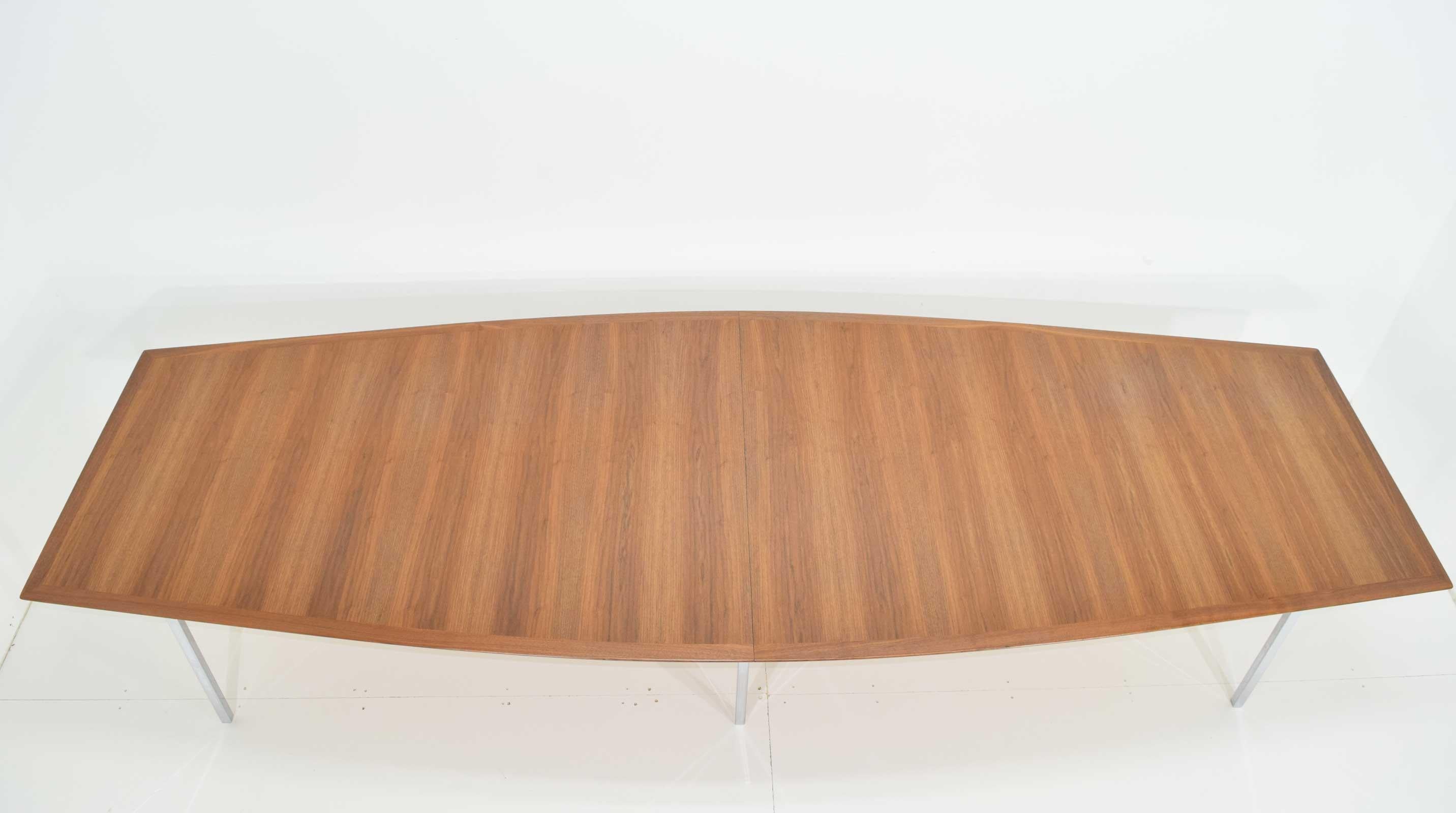Florence Knoll Rosewood Dining or Conference Table 1