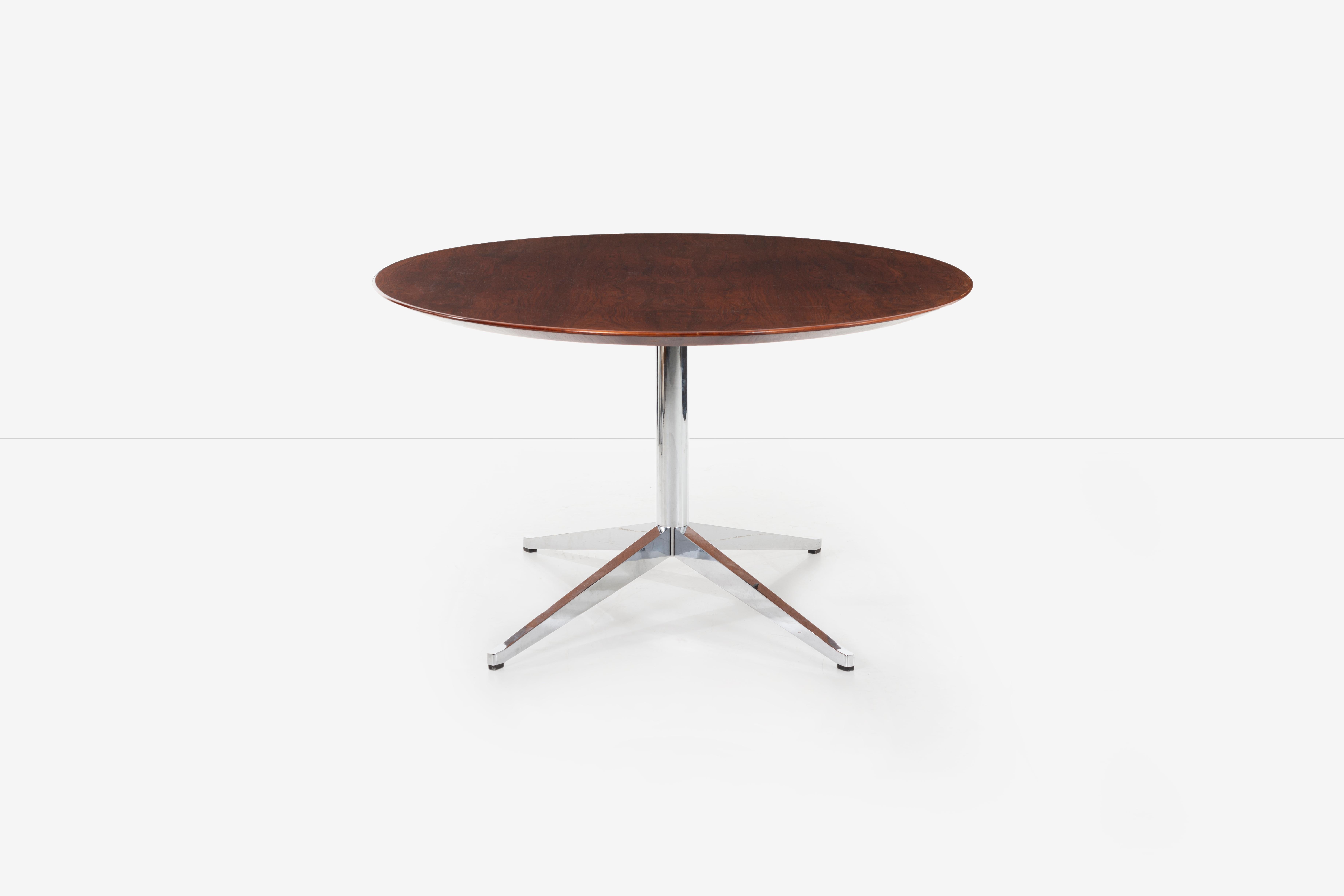 Florence Knoll Palisander-Esstisch oder -Schreibtisch (Beschichtet) im Angebot