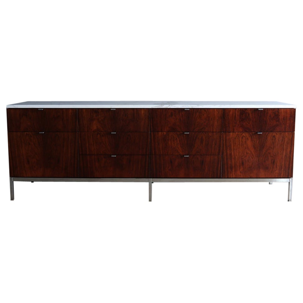 Florence Knoll Rosewood 
Marble Credenza / Welton Becket 
Associates Office