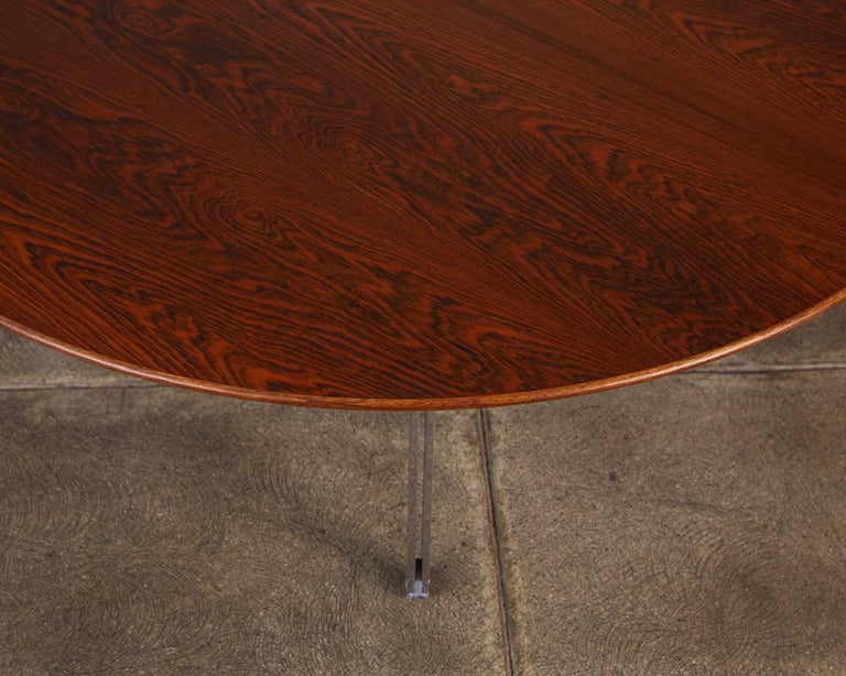 Florence Knoll Rosewood Parallel Bar Coffee Table at 1stDibs