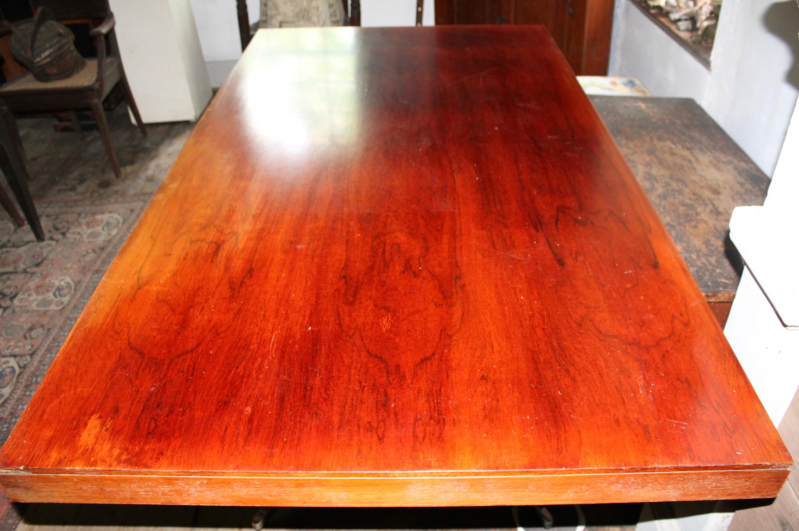 Florence Knoll Rosewood Partners Desk, Dining Table 9
