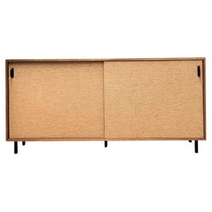 Florence Knoll Sideboard aus Seegras von Knoll für Wohnbedarf, 1952