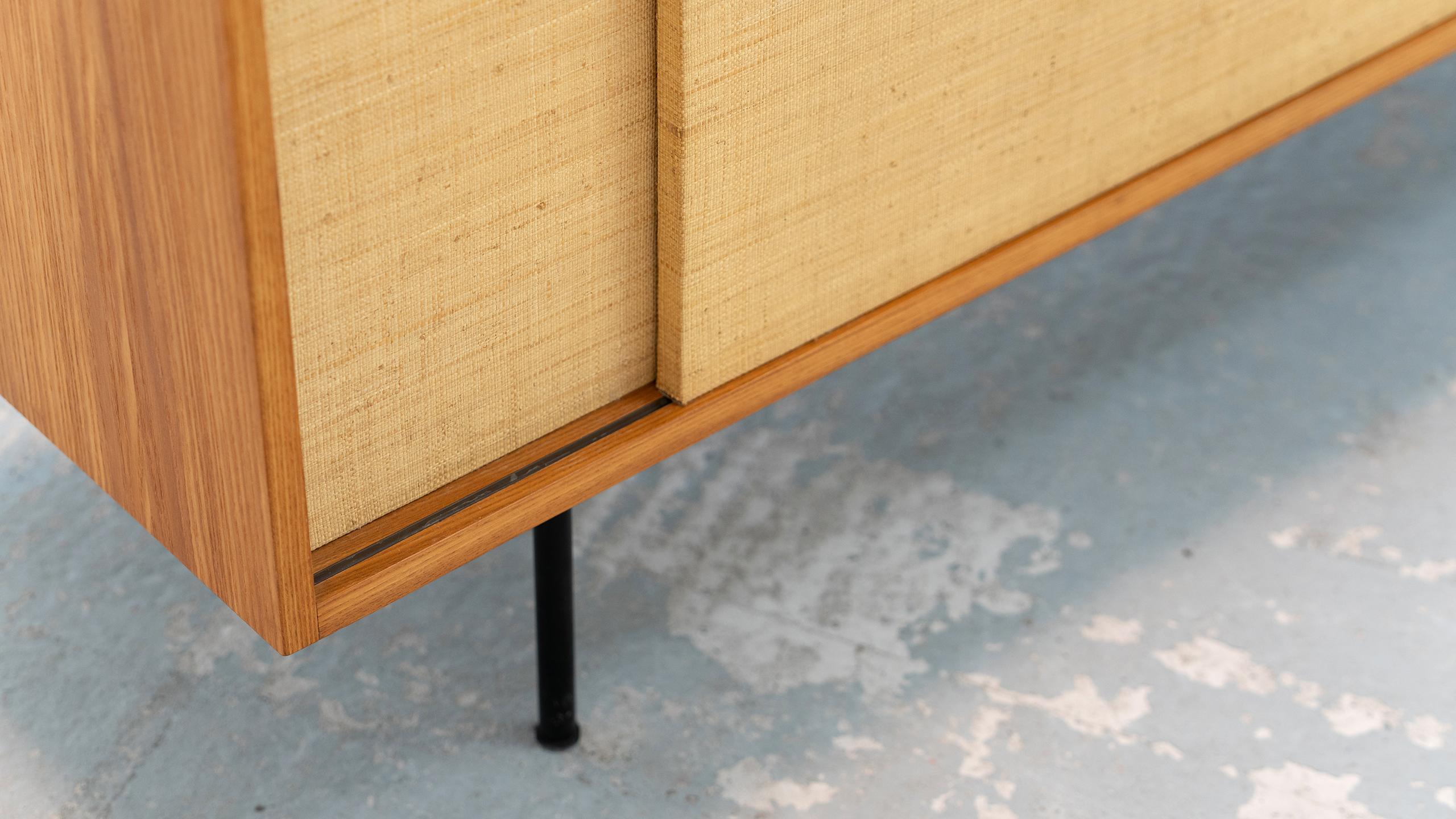 Florence Knoll, Sideboard, 1968 Seagrass Doors & Ash Wood, Knoll International 8