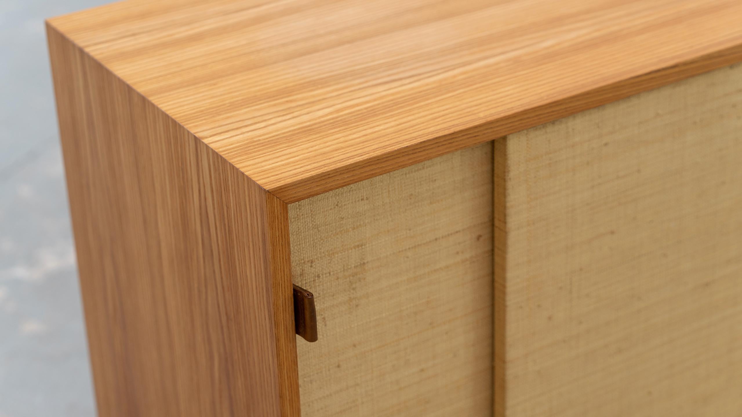 Florence Knoll, Sideboard, 1968 Seagrass Doors & Ash Wood, Knoll International 9