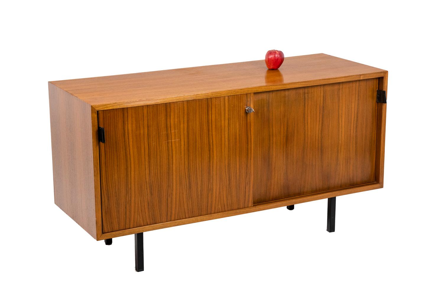 Florence Knoll, Sideboard in Teak and Steel, 1960s 5