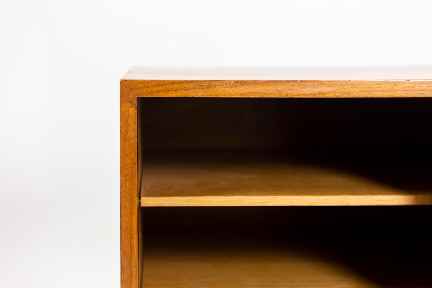 Mid-20th Century Florence Knoll, Sideboard in Teak and Steel, 1960s