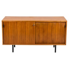Florence Knoll, Sideboard in Teak and Steel, 1960s