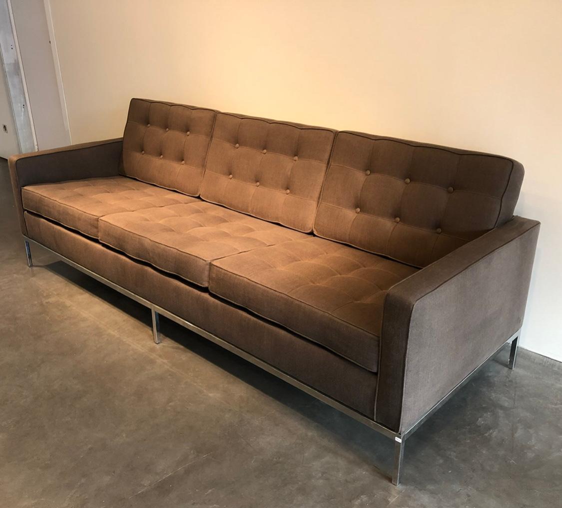 Florence Knoll Sofa 1968 In Good Condition In Bruxelles, BE