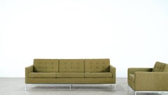 Florence Knoll, Sofa and Lounge Chair, 1954 for Knoll International, in Kvadrat