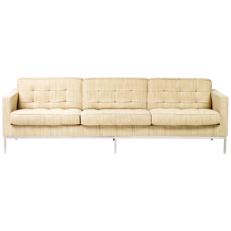 Florence Knoll Sofa for Knoll Associates, 1954 For Sale at 1stdibs