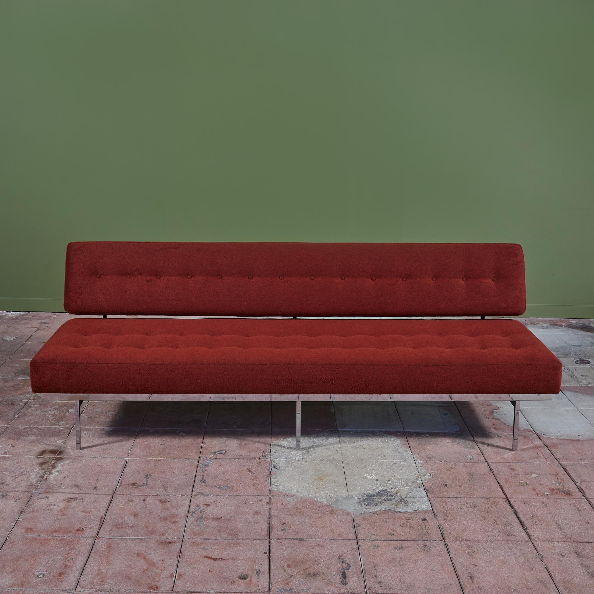 Mid-Century Modern Florence Knoll Sofa for Knoll International For Sale