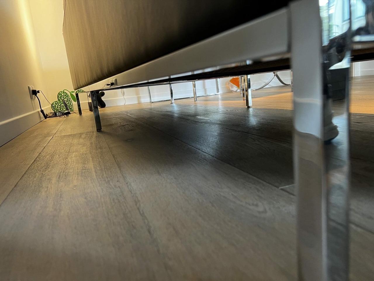 Canapé Florence Knoll en cuir noir 'Sabrina' - Occasion rare (2012) en vente 4