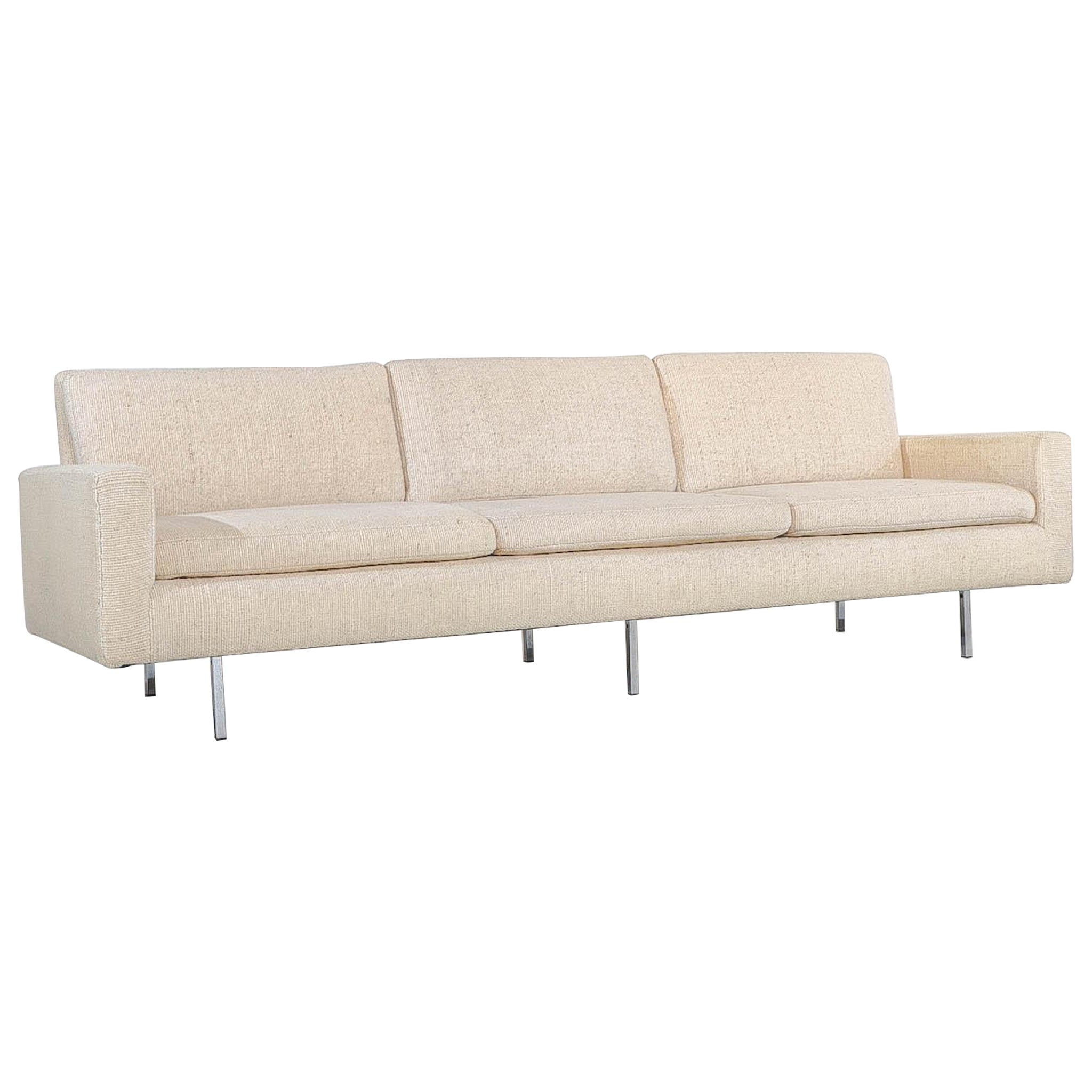 Florence Knoll Sofa Knoll International 3 Sitzer Knoll International Model No. 26
