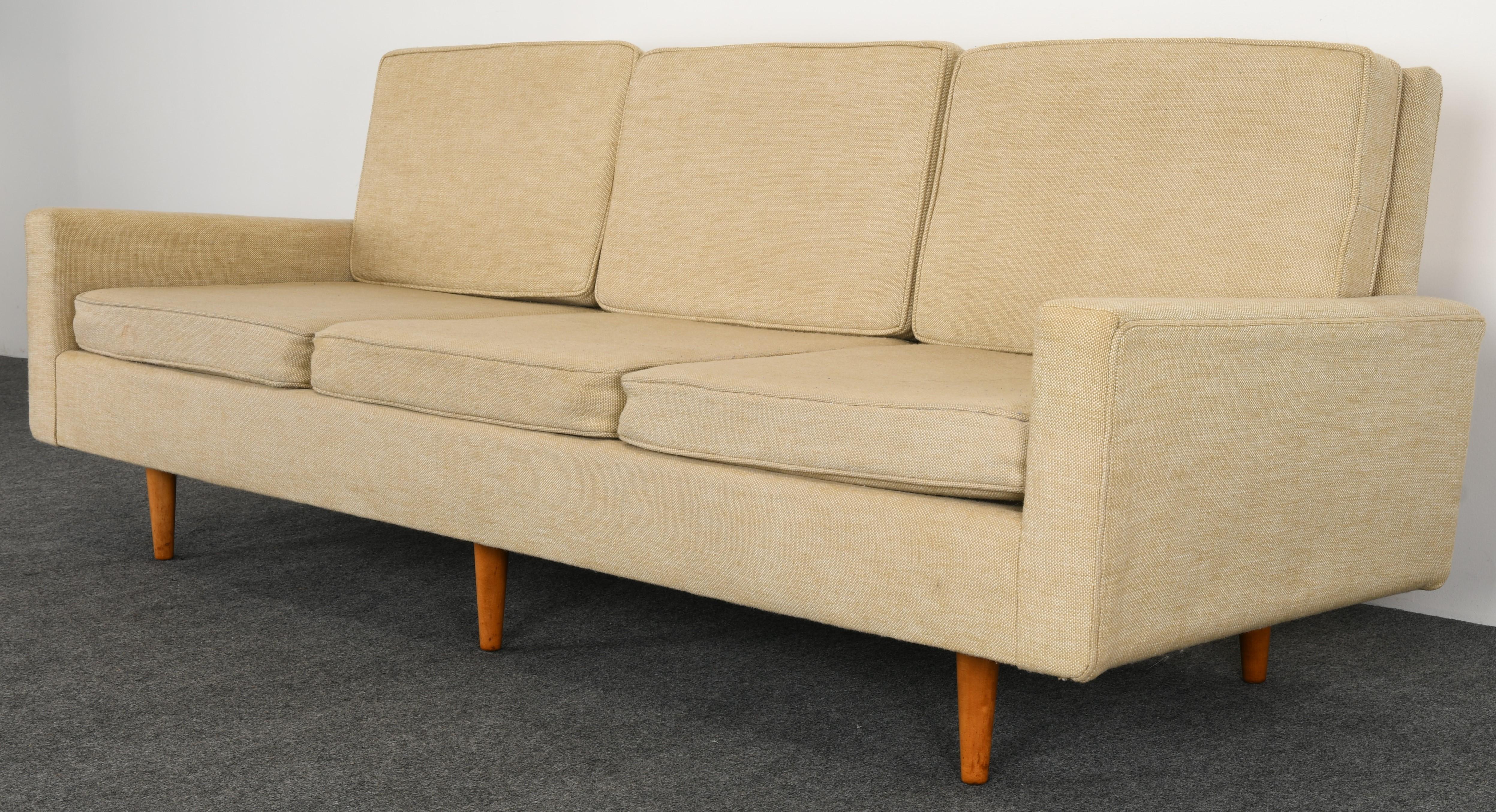Mid-Century Modern Florence Knoll Sofa Model #26, 1947-1970