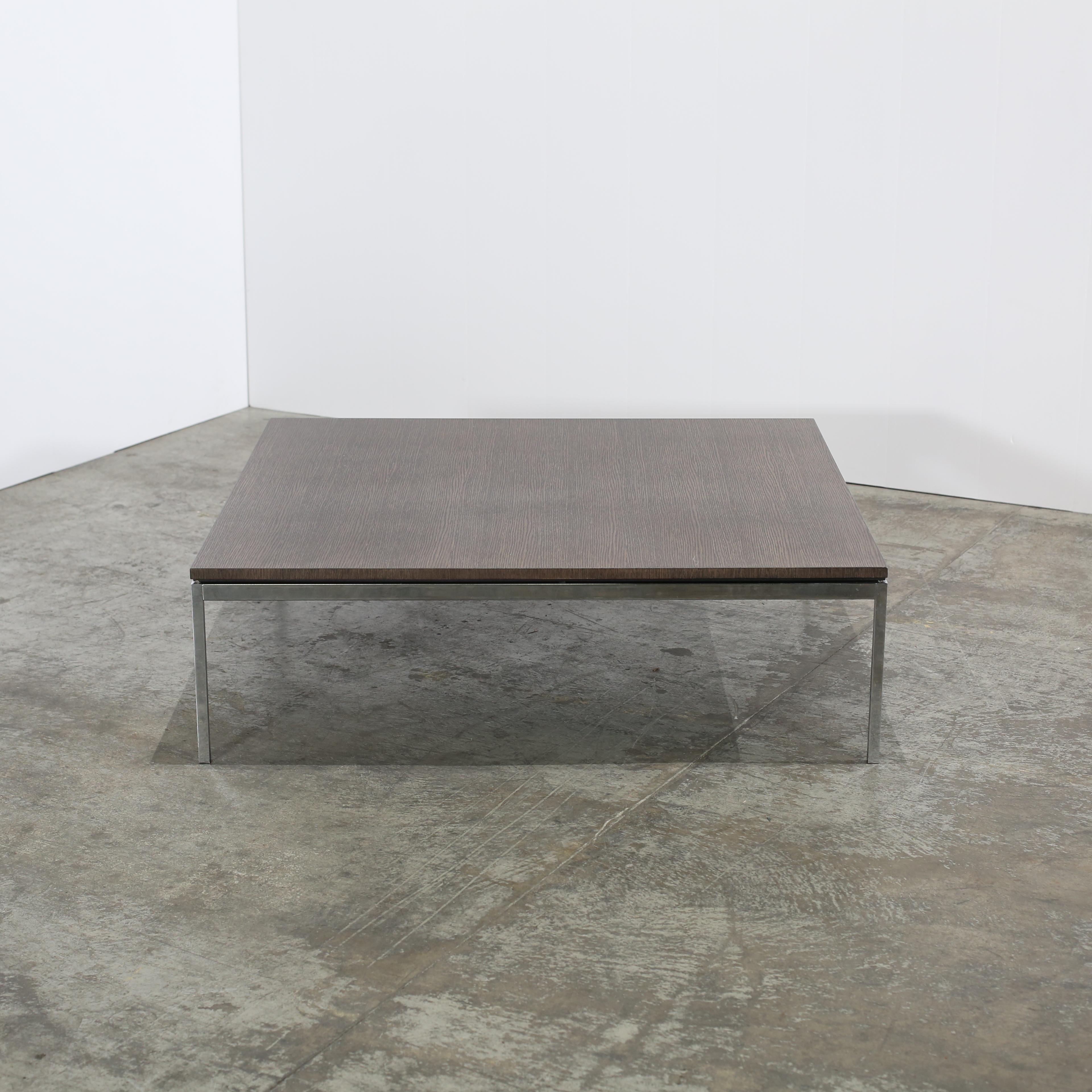 Table basse carrée Florence Knoll en vente 1