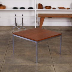 Florence Knoll Square Walnut Coffee Table