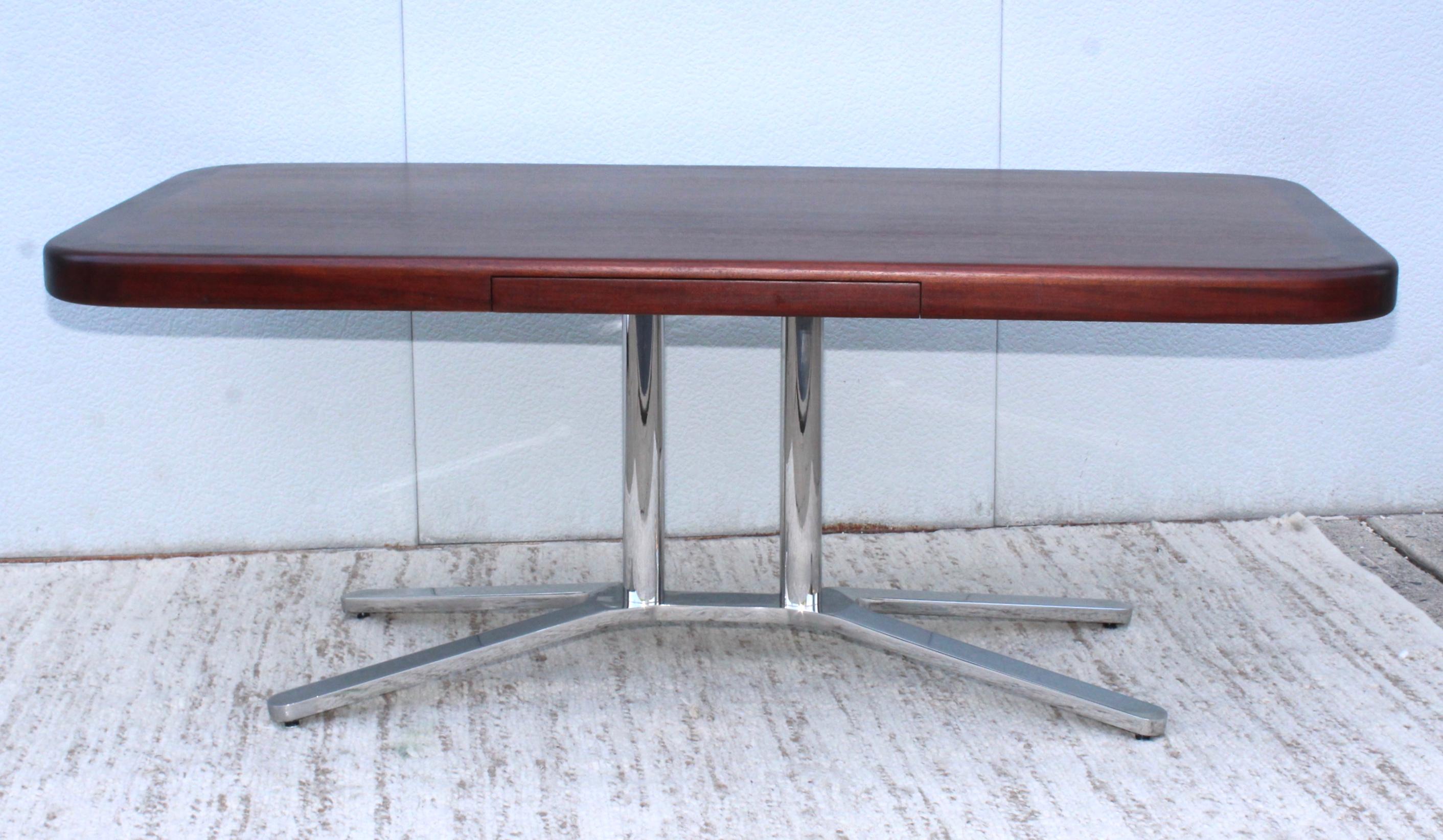 American Florence Knoll Style Executive Desk