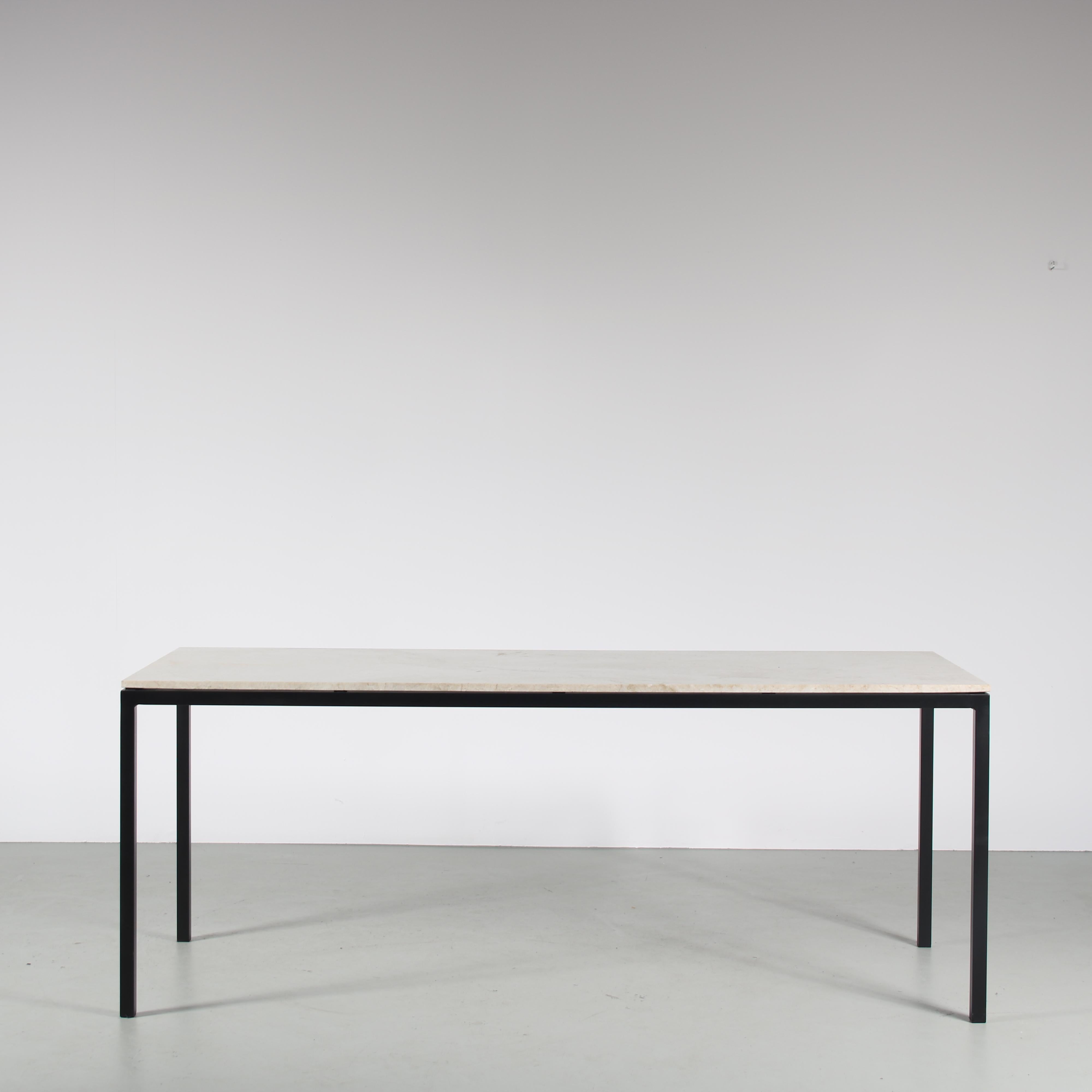 Florence Knoll Style Marble Dining Table, 1950 5