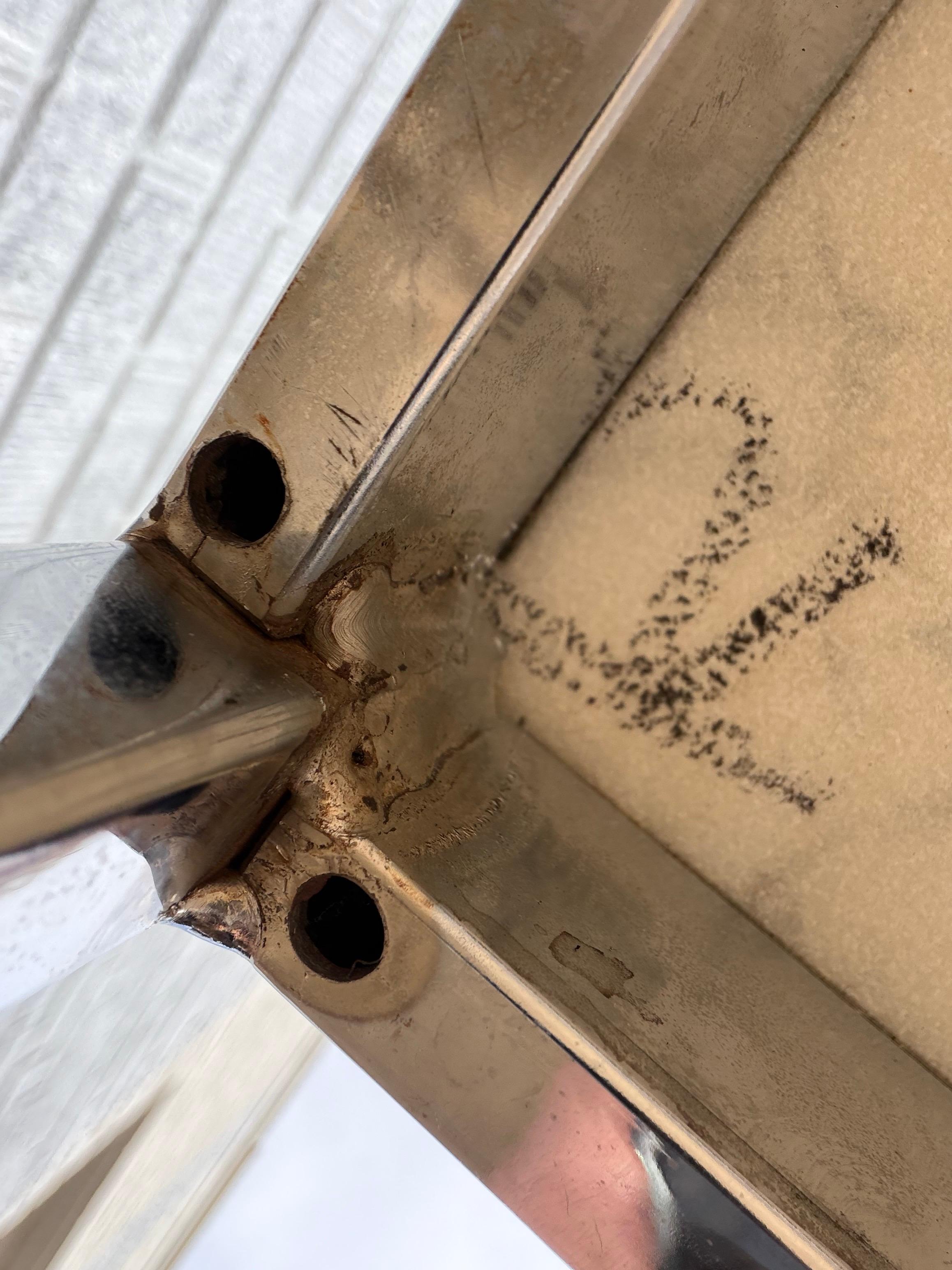 Florence Knoll Style Square Side Table in Carrera Marble and Chrome, Italy For Sale 8