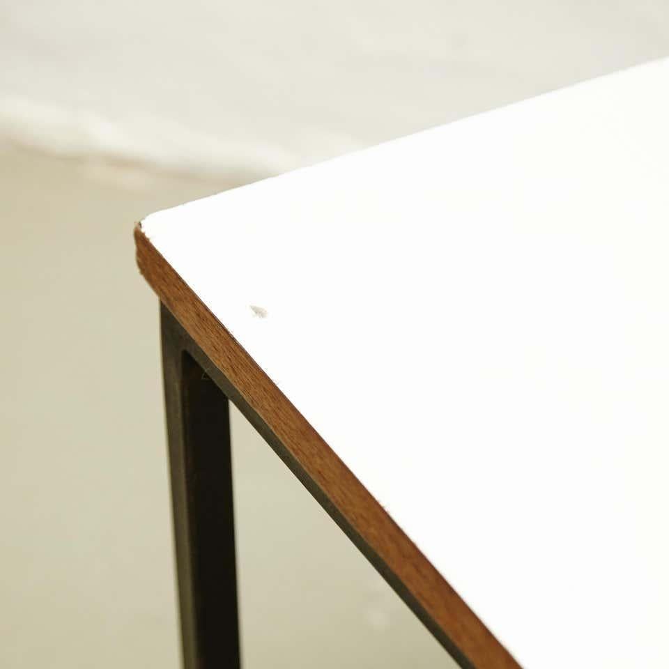Mid-20th Century Florence Knoll T-Angle Side Table, circa 1950 For Sale