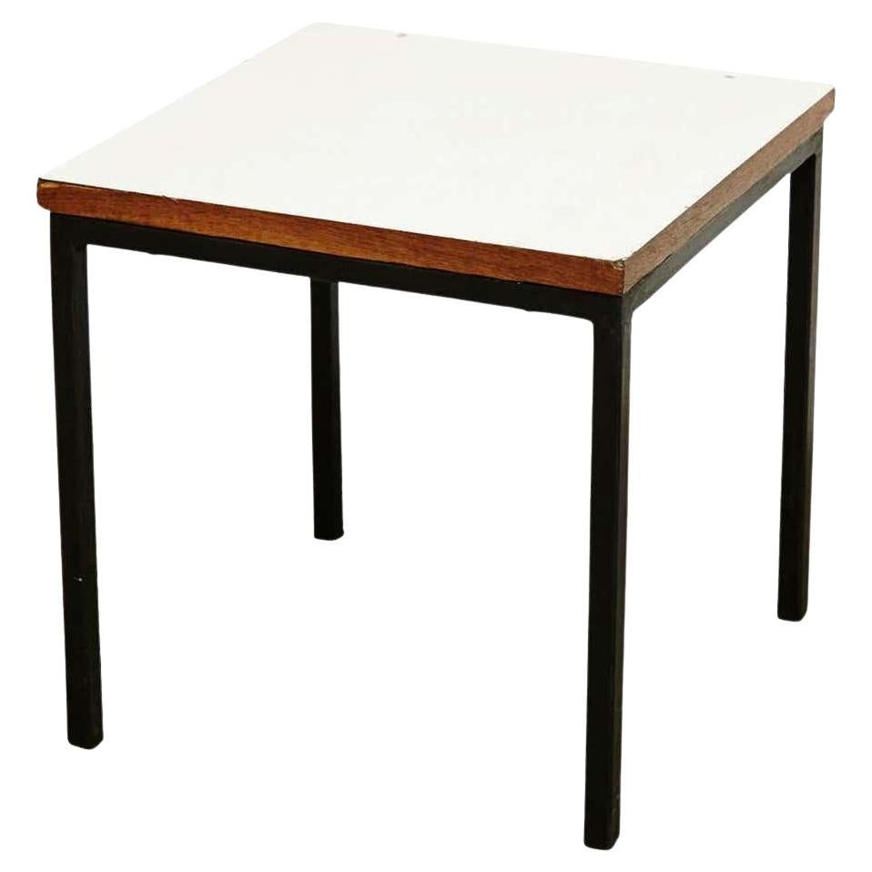 Florence Knoll T-Angle Side Table, circa 1950 For Sale