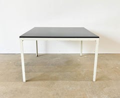 Florence Knoll T-Bar Coffee Table, 'Black Top'