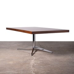 Florence Knoll Table Desk for Knoll in Rift-Cut White Oak