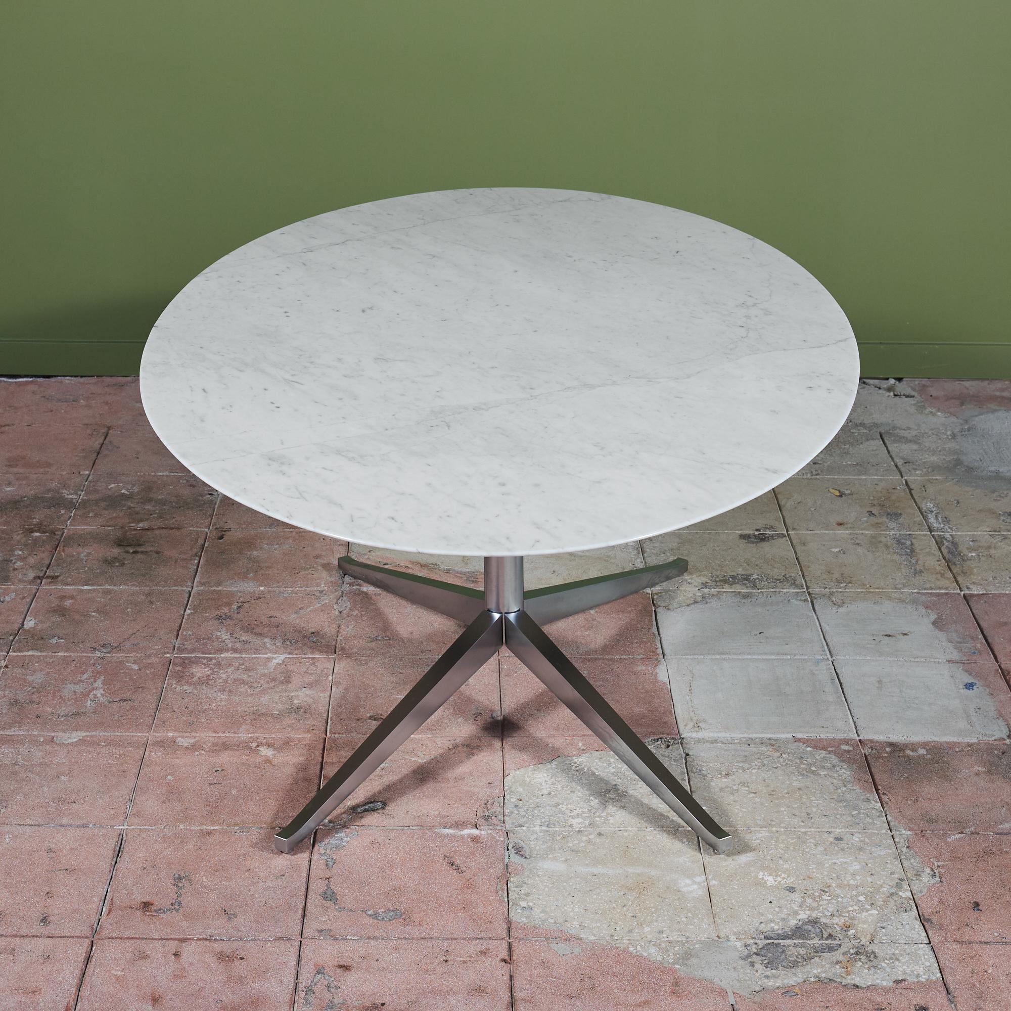 Plated Florence Knoll Table Desk