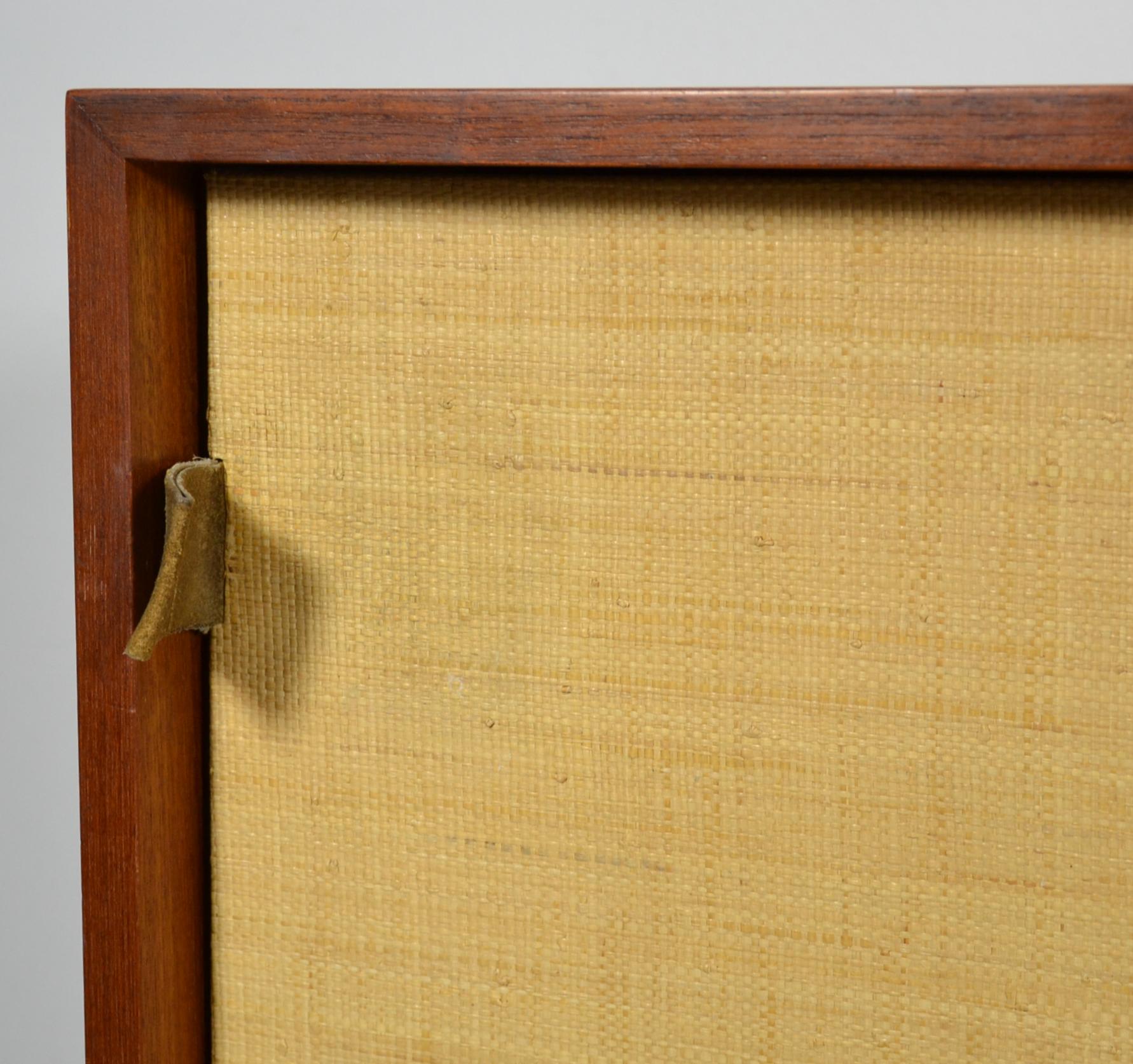 Florence Knoll Teak Sideboard Bast Sliding Doors Knoll International 2