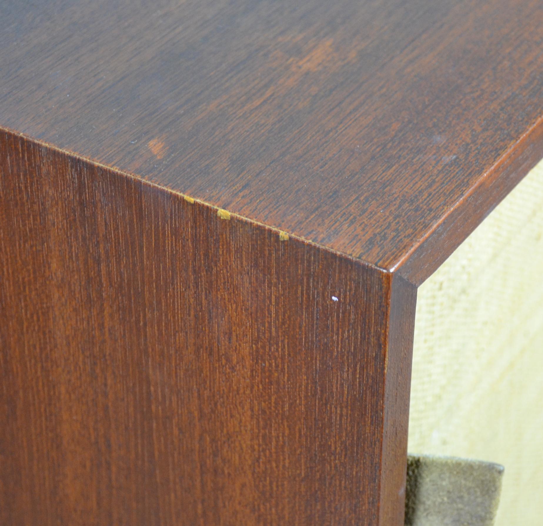 Florence Knoll Teak Sideboard Bast Sliding Doors Knoll International 5