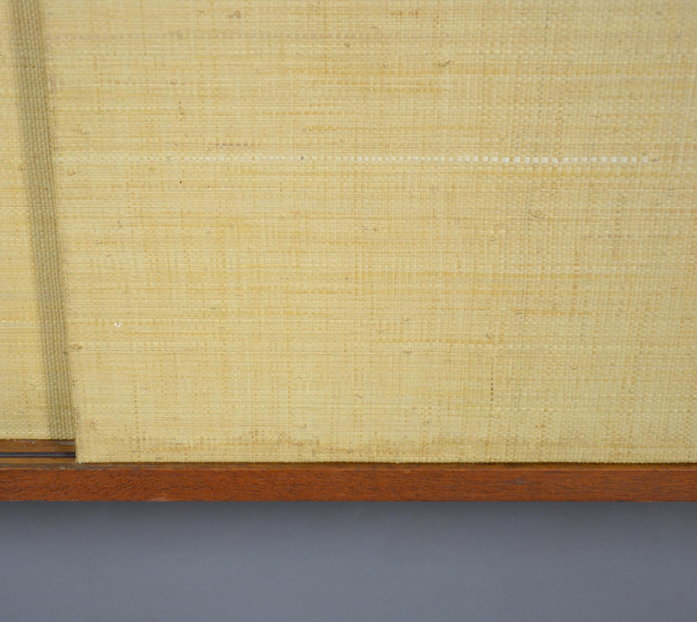 Florence Knoll Teak Sideboard Bast Sliding Doors Knoll International 1