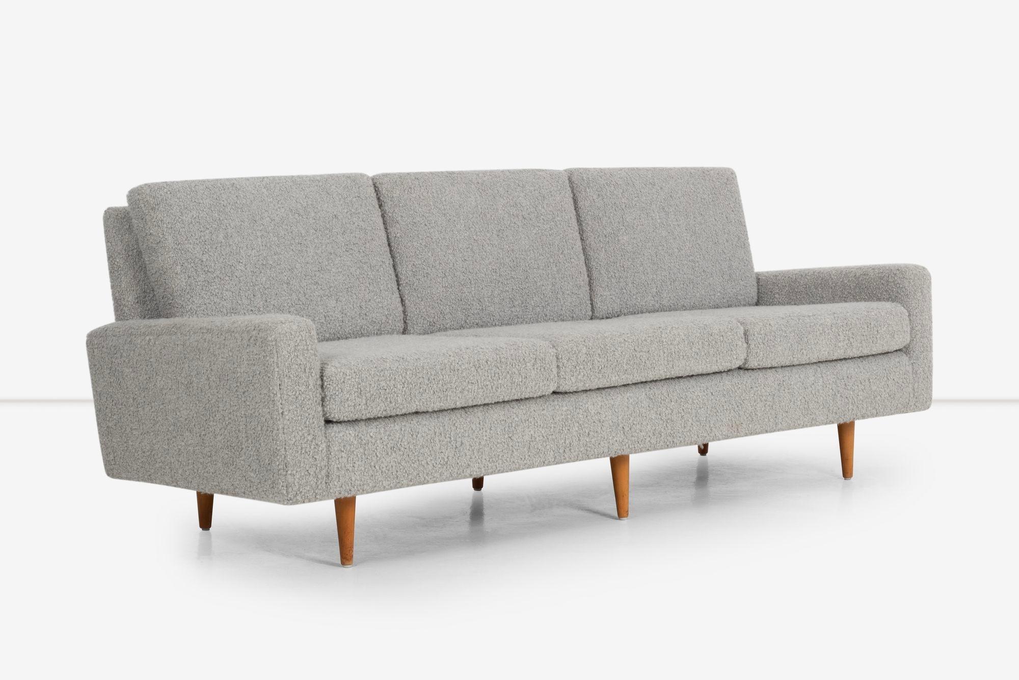 American Florence Knoll Three-Seat Sofa For Sale