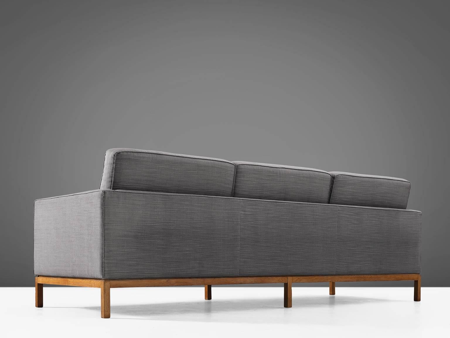 wooden base sofa