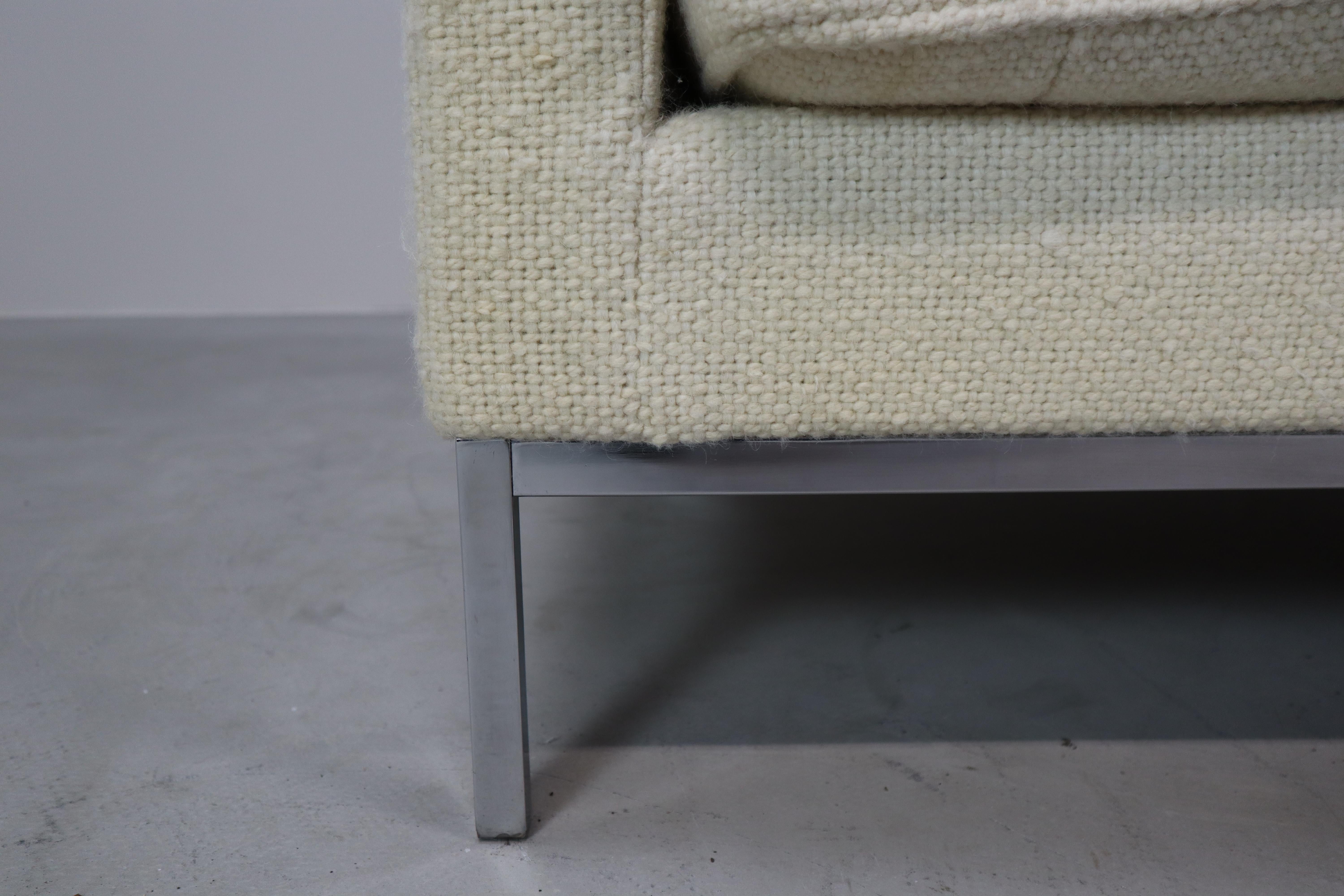 Florence Knoll für Knoll International: Zweisitzer-Sofa mit zwei Sitzern, 1954 2