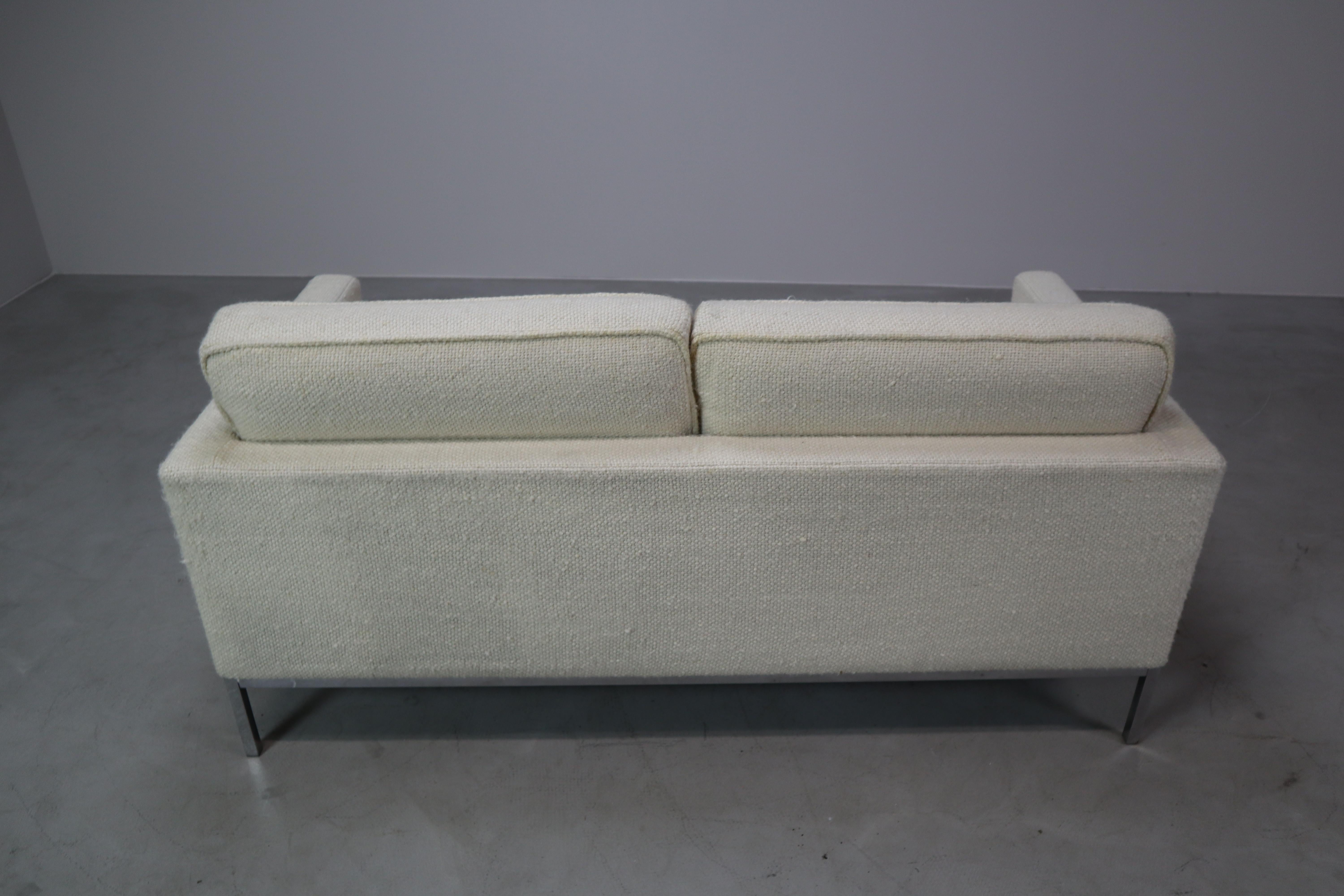 Florence Knoll für Knoll International: Zweisitzer-Sofa mit zwei Sitzern, 1954 6
