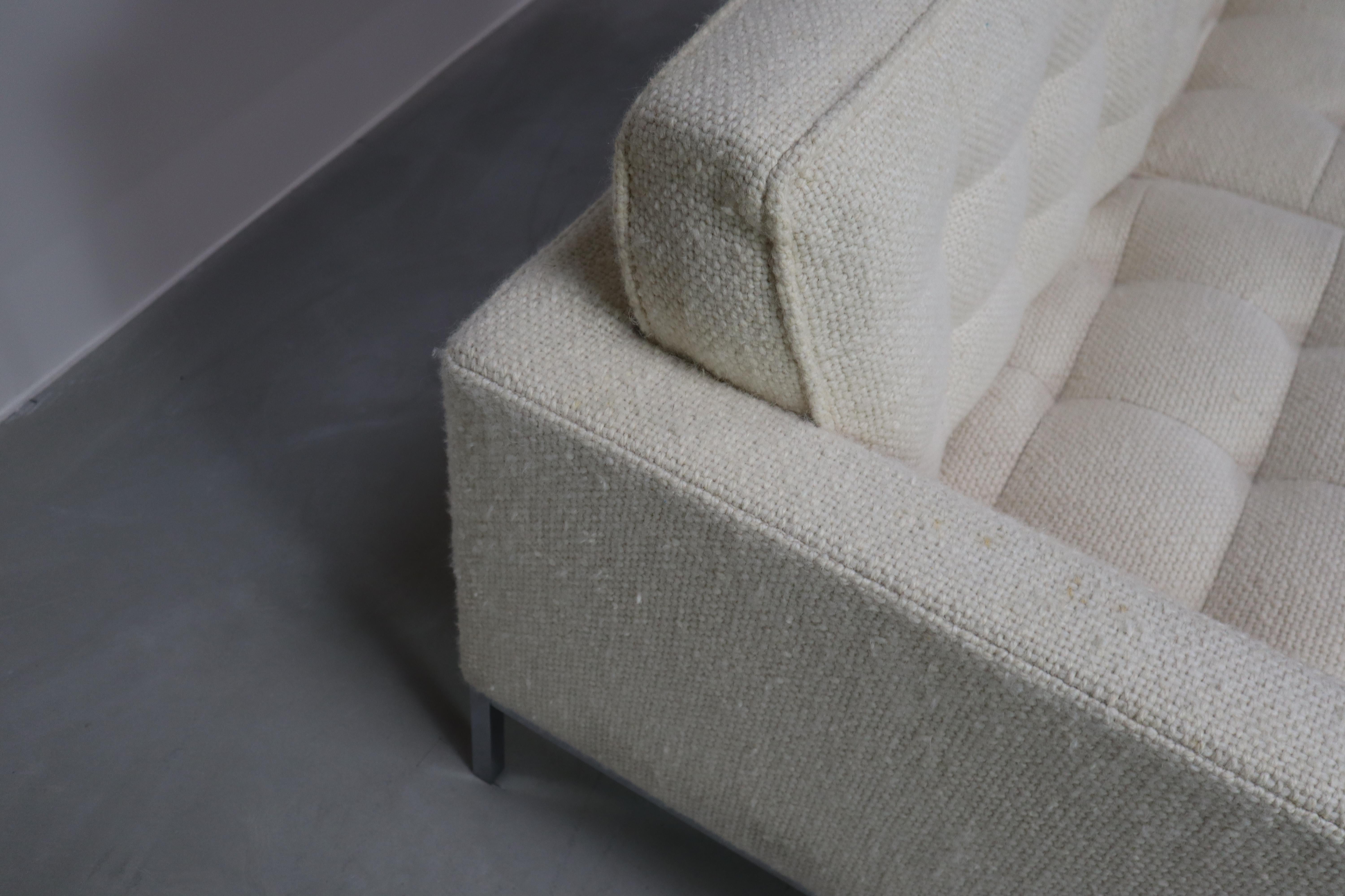 Florence Knoll für Knoll International: Zweisitzer-Sofa mit zwei Sitzern, 1954 8